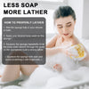 Bathwe 3 Pcs Bath Sponge, Body Wash Sponges Loofah Body Scrubber for Women, Men